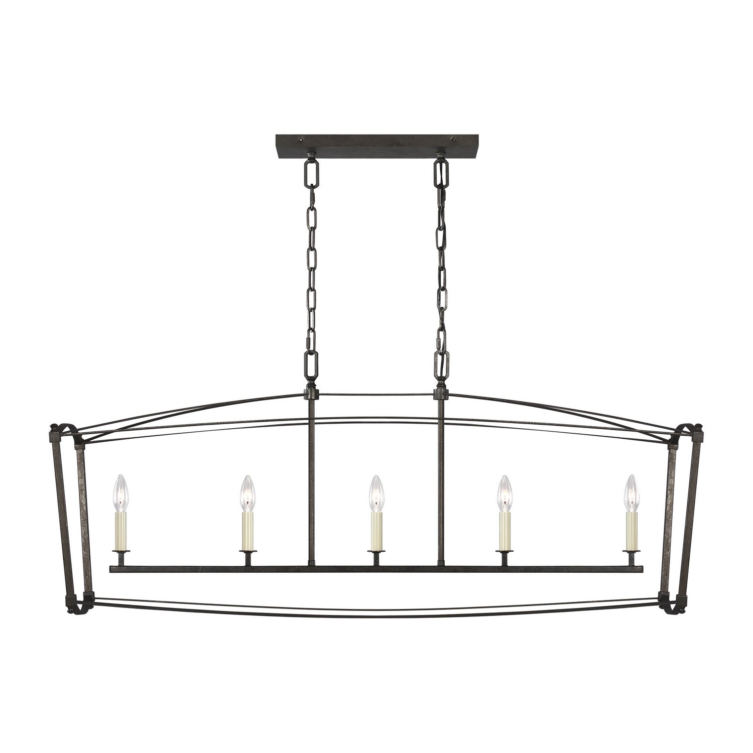 Lustre linéaire 5 lumières | Thayer