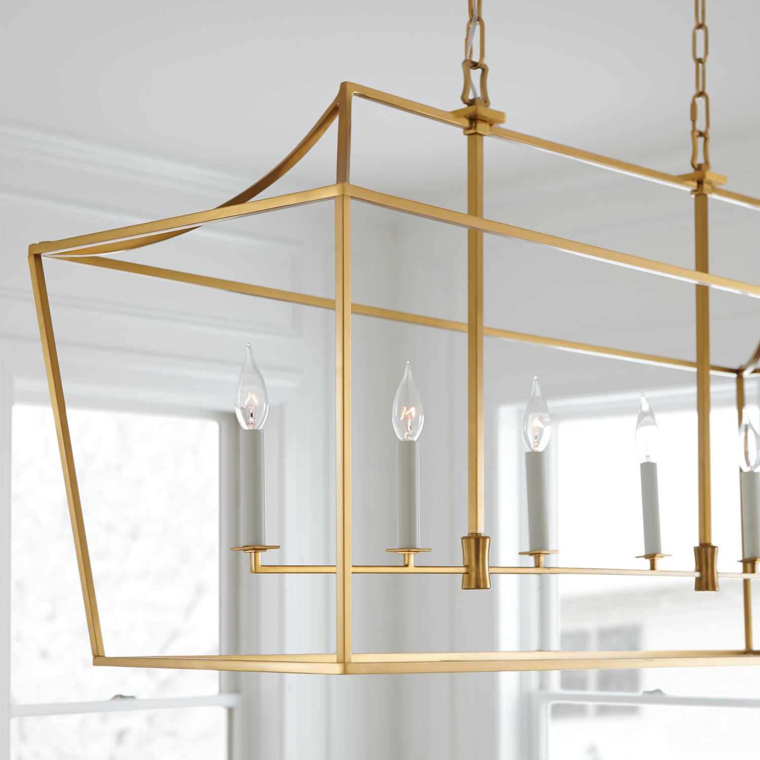 Lanterne linéaire 6 lumières | Southold