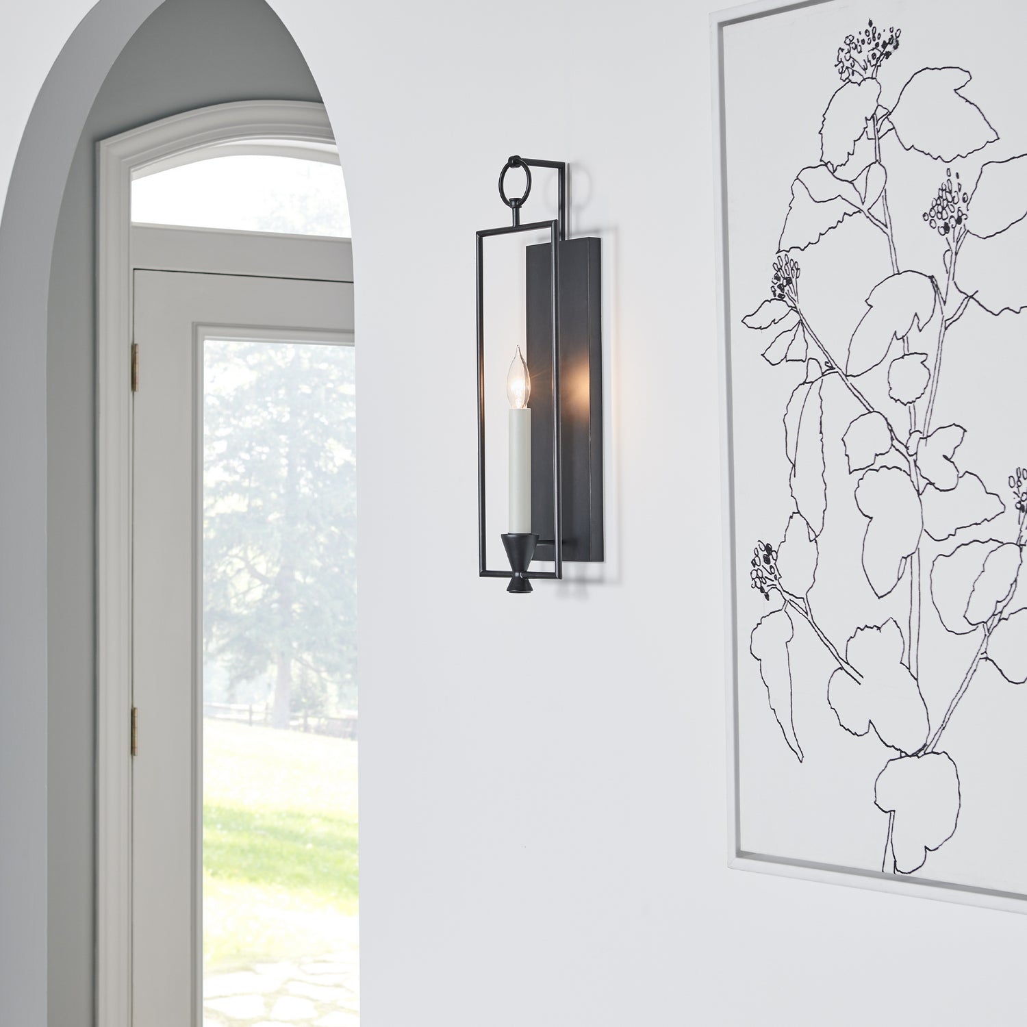 Applique murale 1 lumière | Keystone