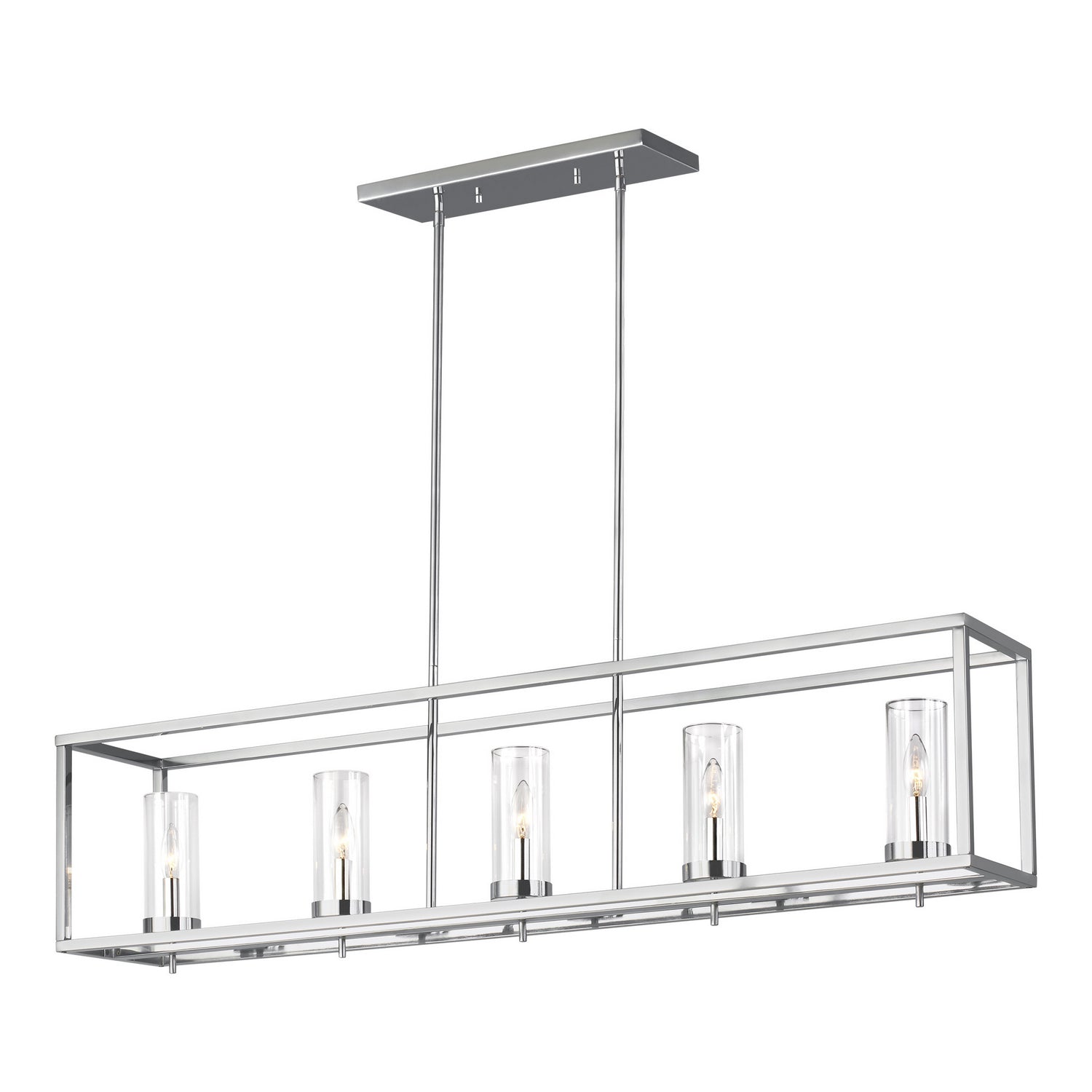 Suspension d'îlot 5 lumières | Zire