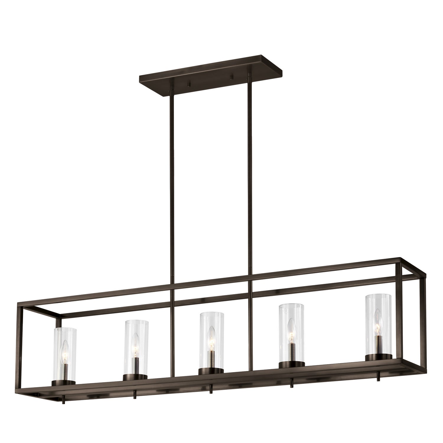 Suspension d'îlot 5 lumières | Zire