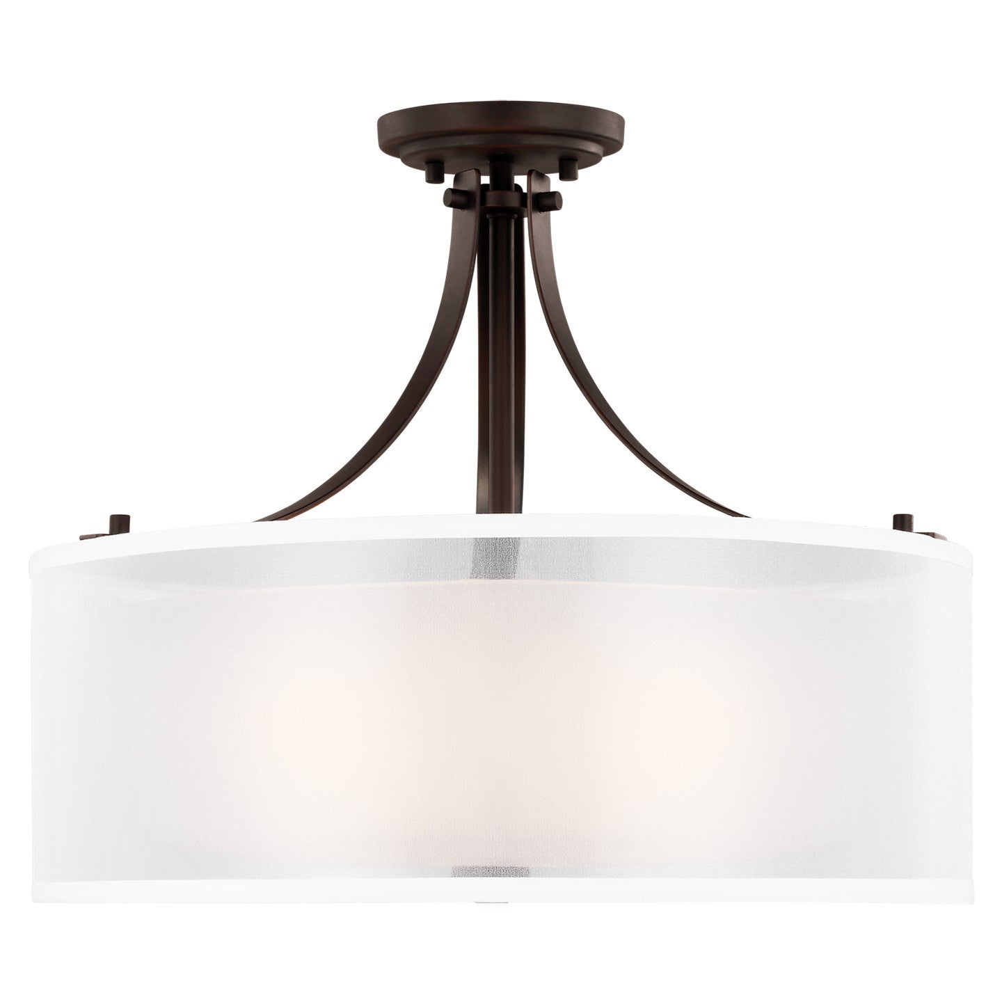 Semi-plafonnier 3 lumières | Elmwood Park