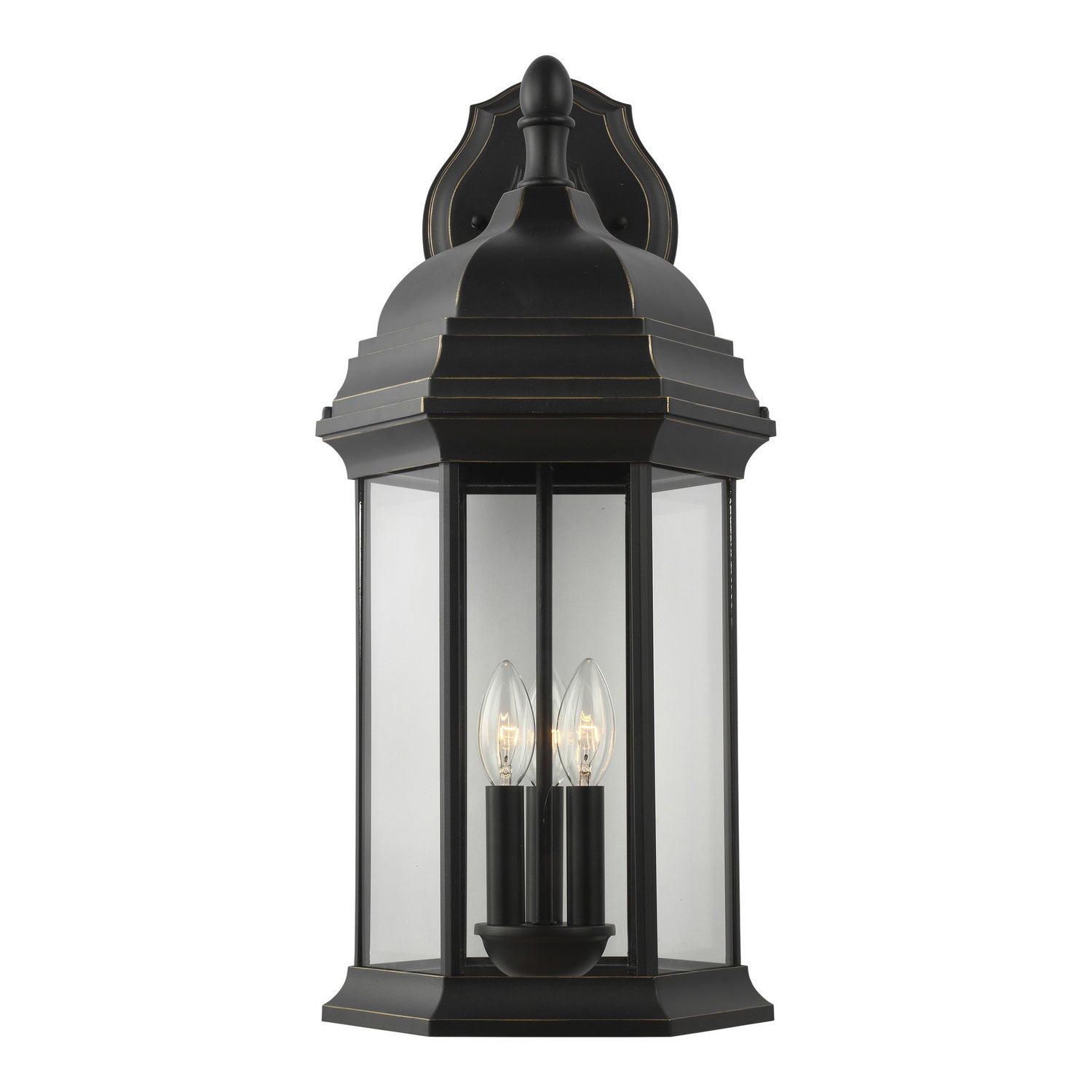 Lanterne murale extérieure 3 lumières | Sevier