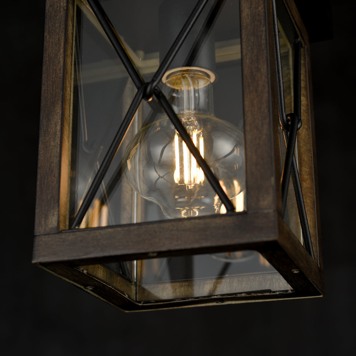 Plafonnier extérieur 1 lumière | County Fair Outdoor