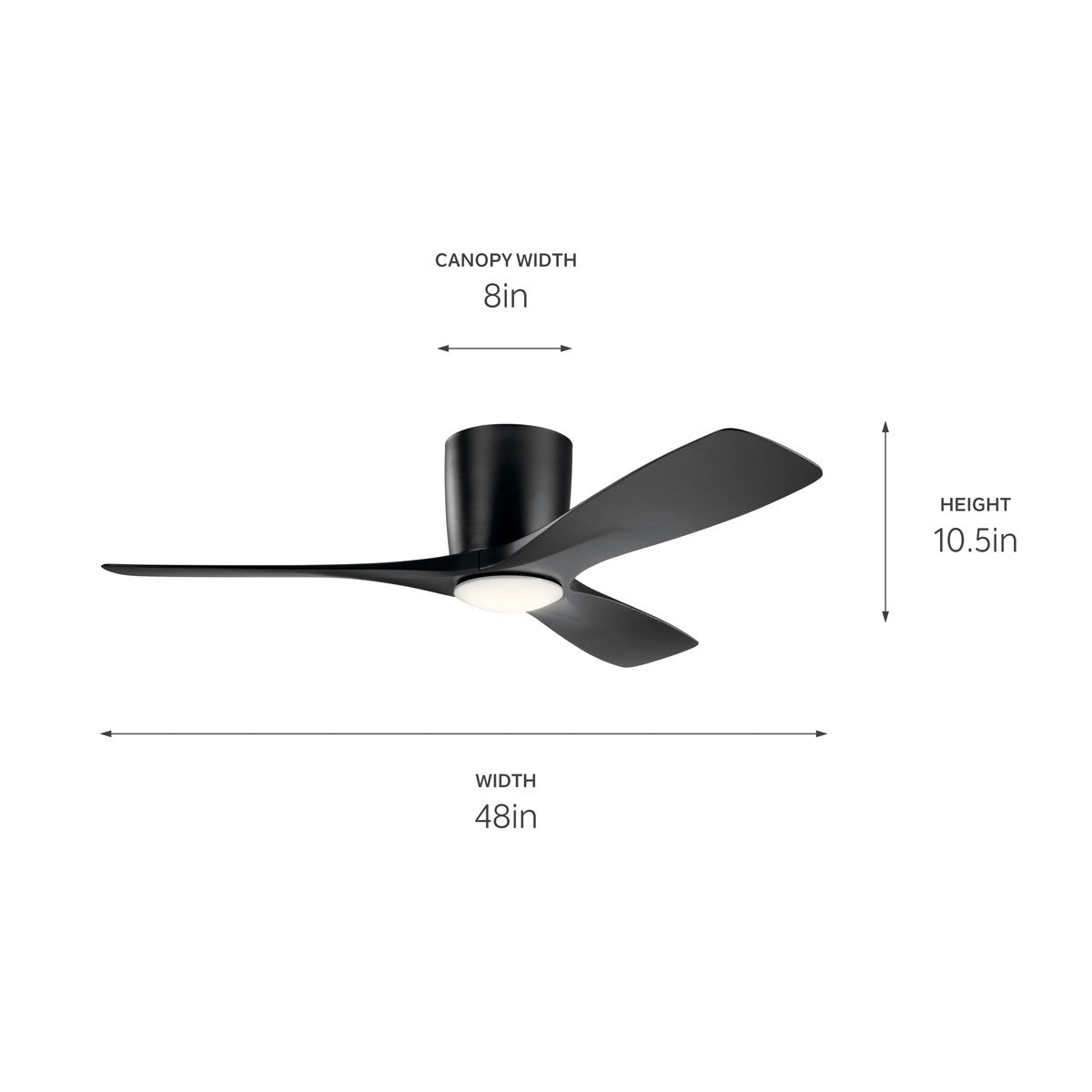 Ventilateur de plafond 48 po | Volos