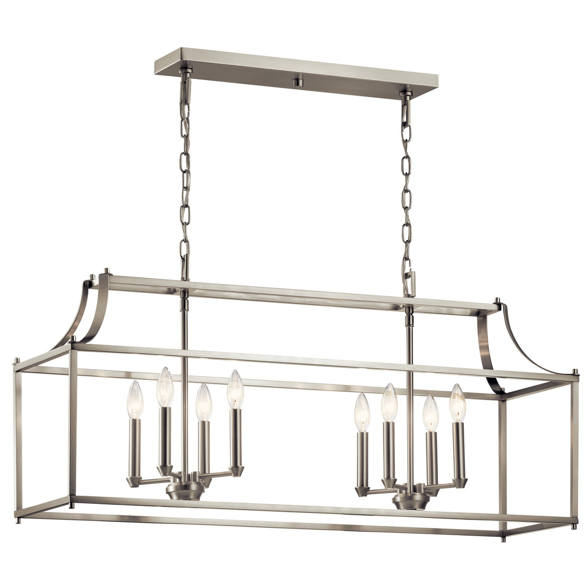 Lustre linéaire 8 lumières | Morrigan