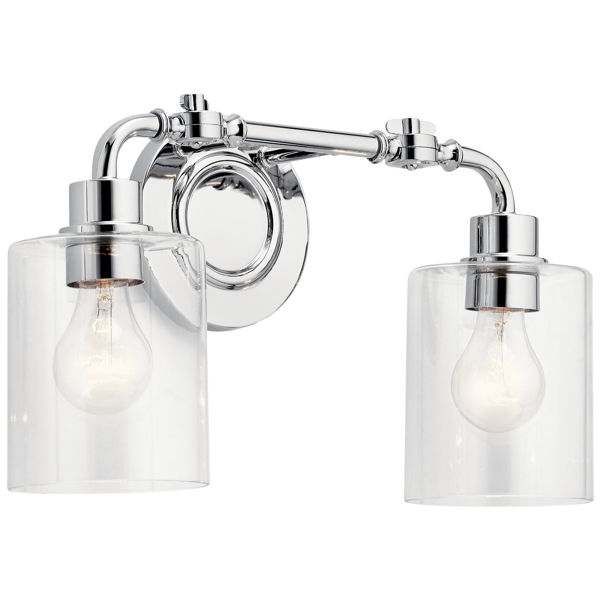 Applique de salle de bain 2 lumières | Gunnison