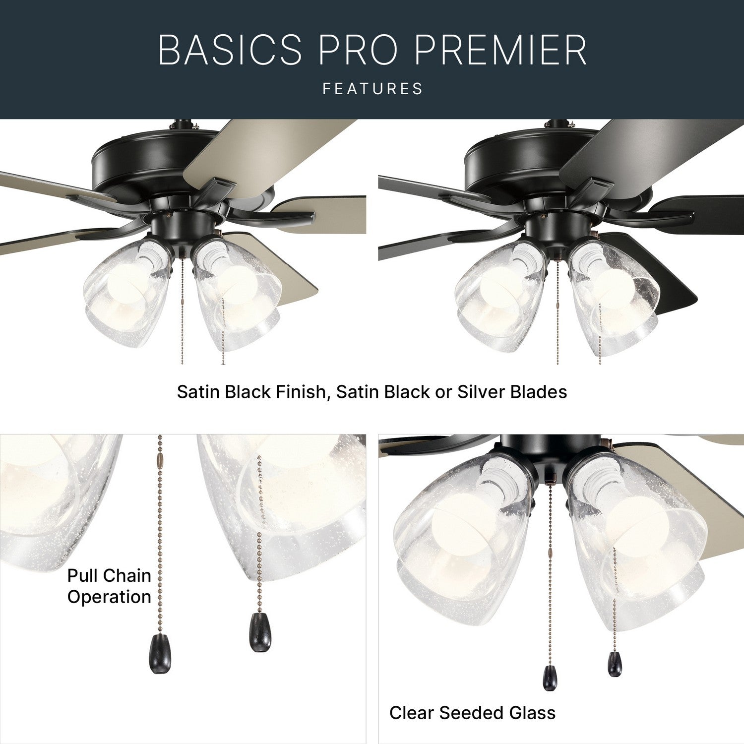 Ventilateur de plafond 52 po | Basics Pro Premier