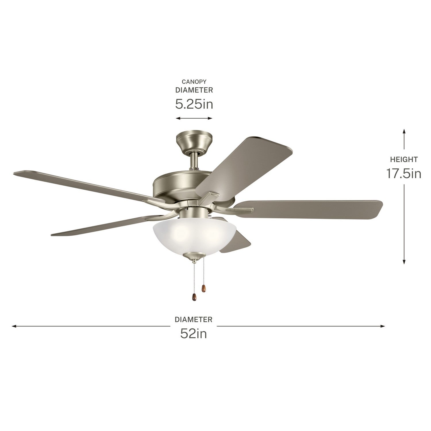 Ventilateur de plafond 52 po | Basics Pro Select