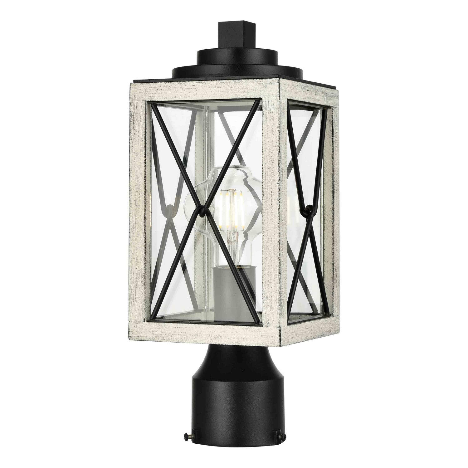 Lampadaire extérieur 1 lumière | County Fair Outdoor