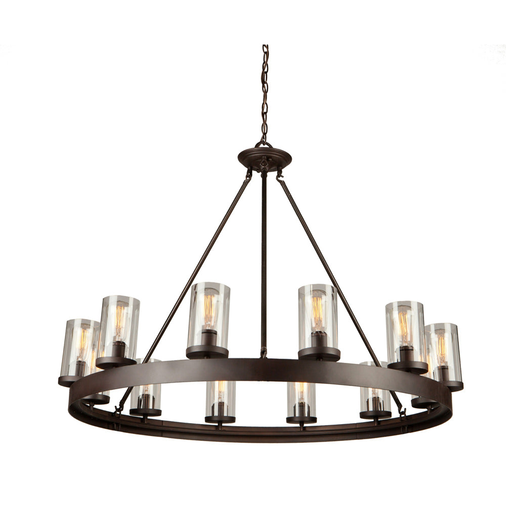 Menlo-Park Chandelier Bronze - AC10002 | ARTCRAFT