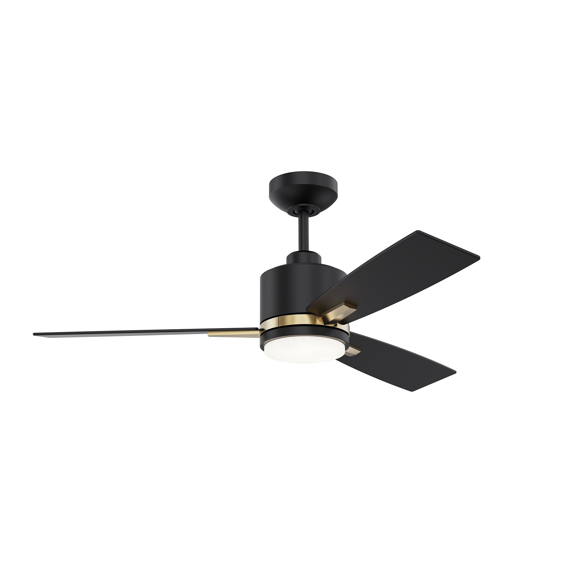 NUVEL Ceiling fan Black, Gold INTEGRATED LED - AC30842-BLK/OCB | KENDAL