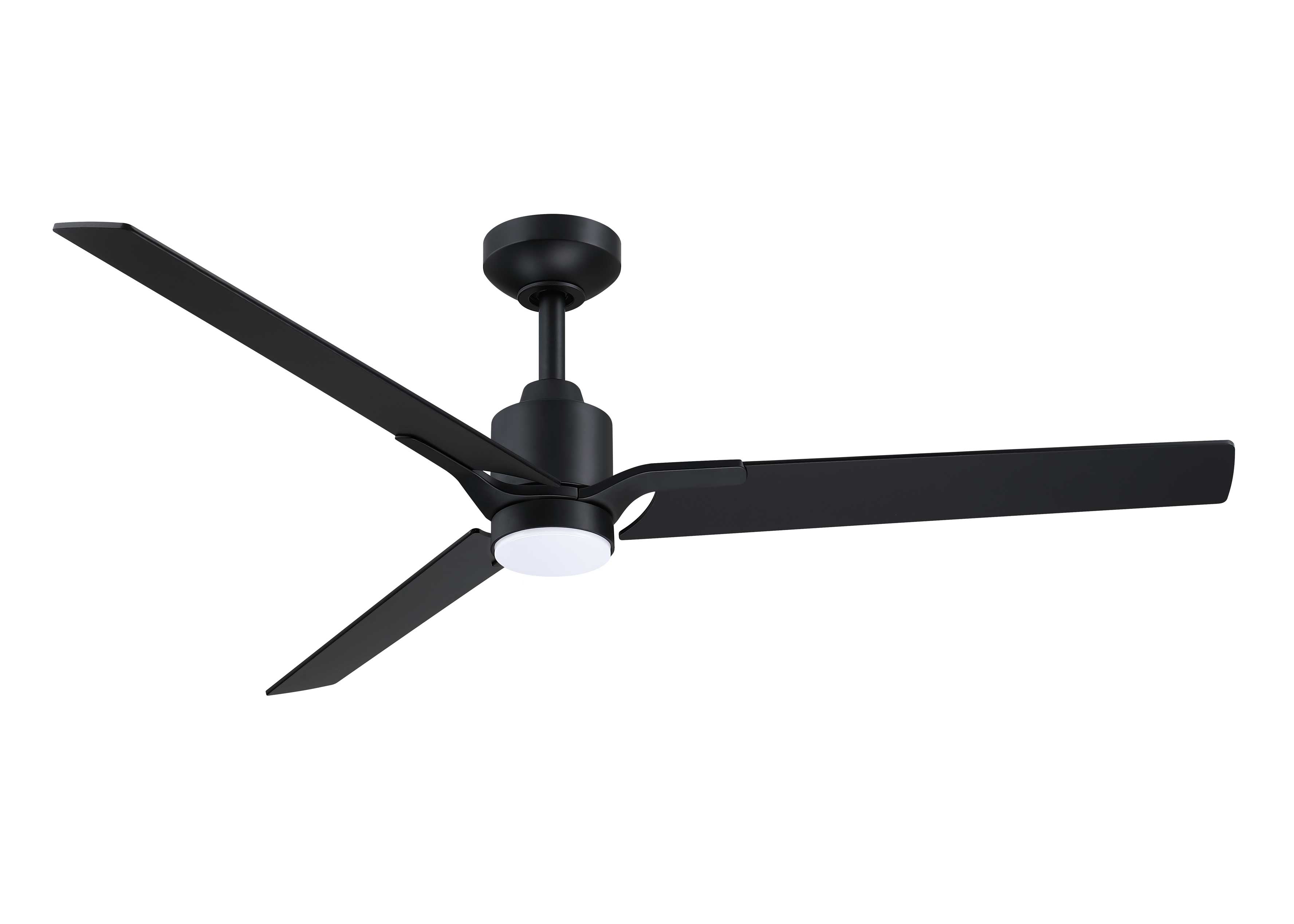 ANCON Ventilateur Noir DEL INTÉGRÉ - AC40152-BLK | KENDAL