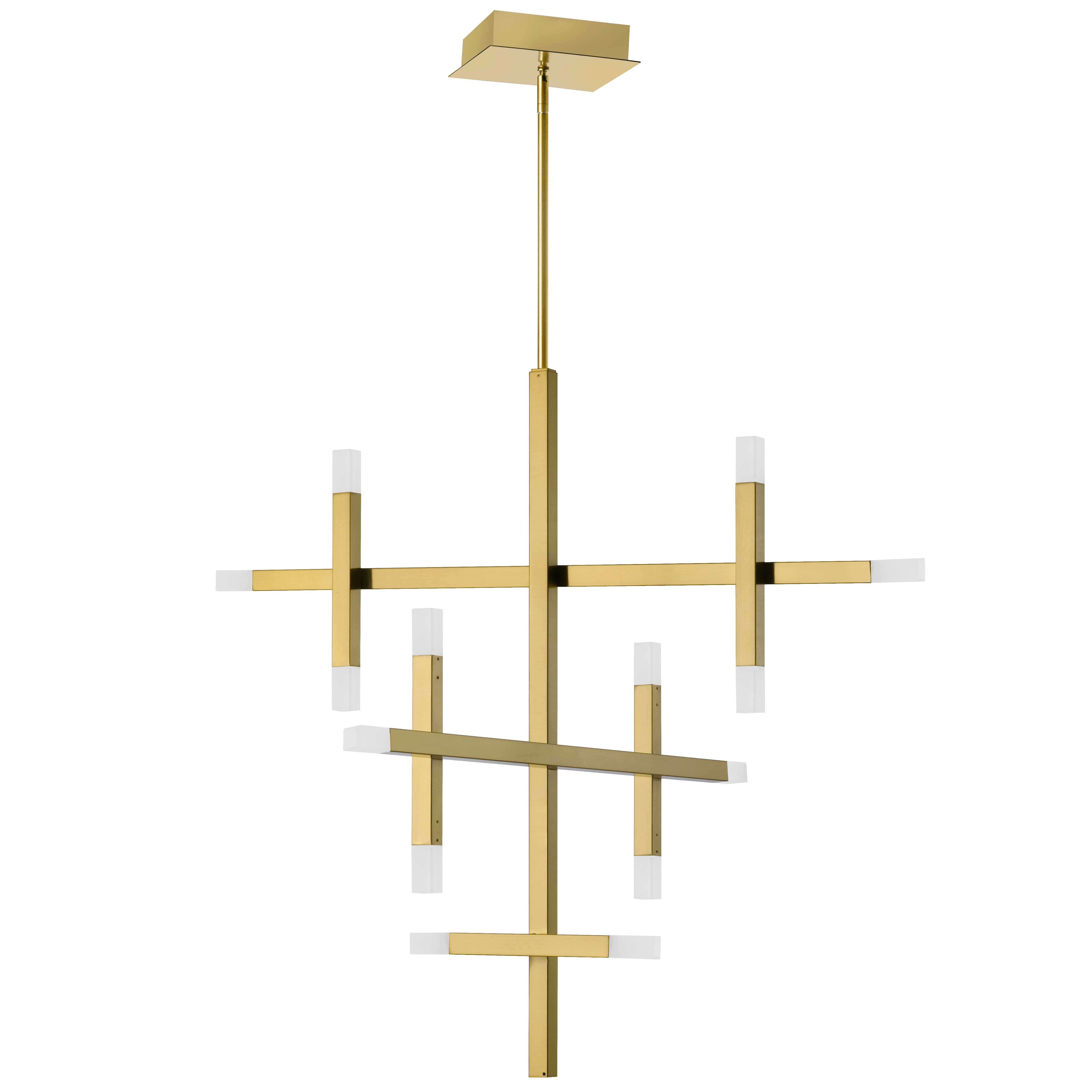 ACASIA Chandelier Or DEL INTÉGRÉ - ACS-3656C-AGB-FR | DAINOLITE