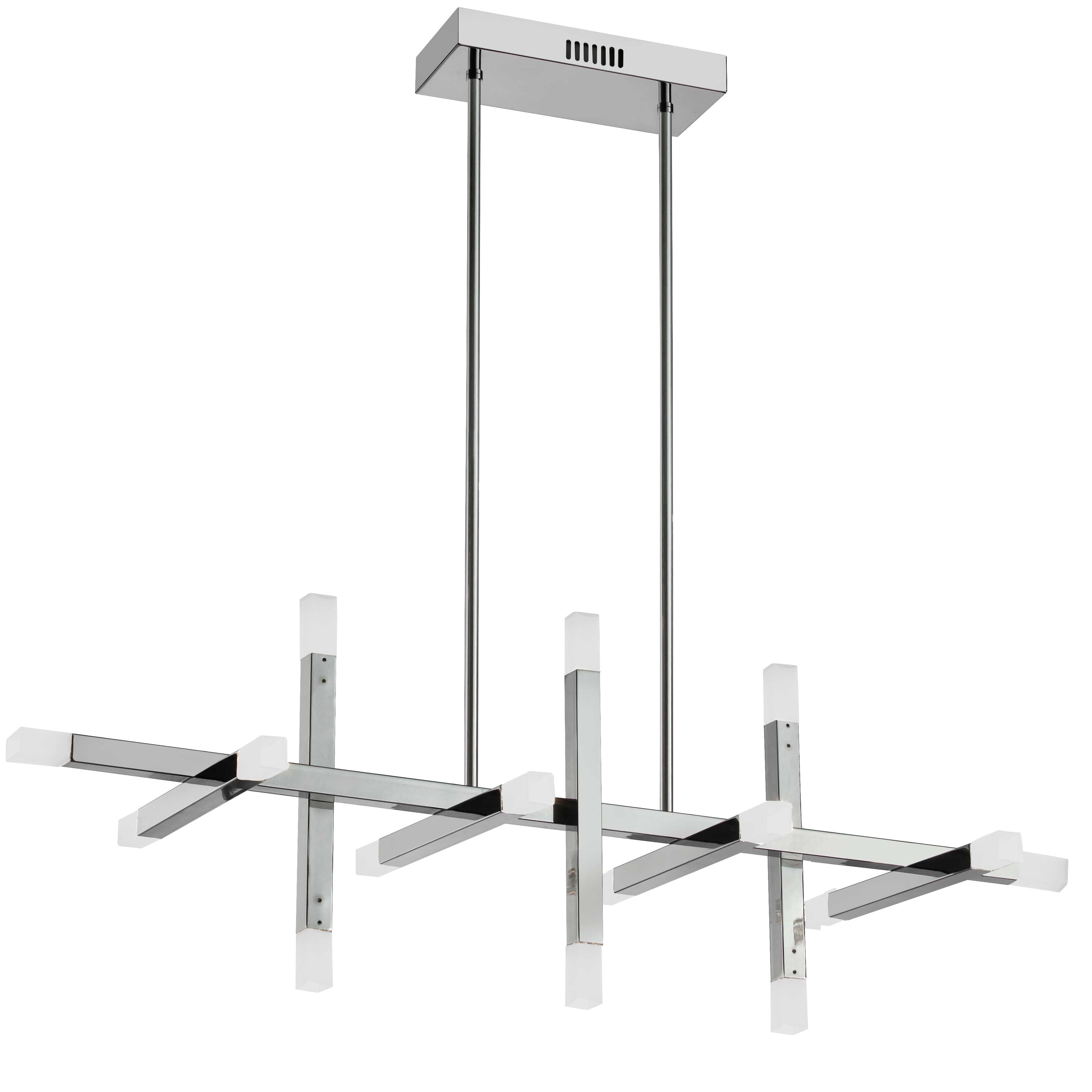 ACASIA Chandelier Chrome DEL INTÉGRÉ - ACS-4064HC-PC-FR | DAINOLITE