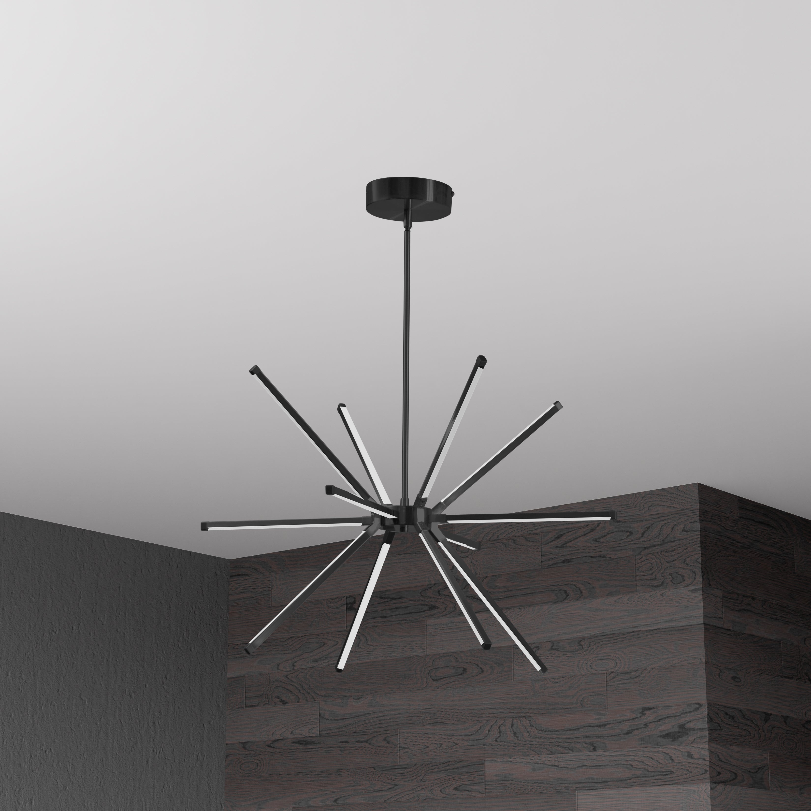 Luminaire suspendu Noir | ARRAY — 22 po