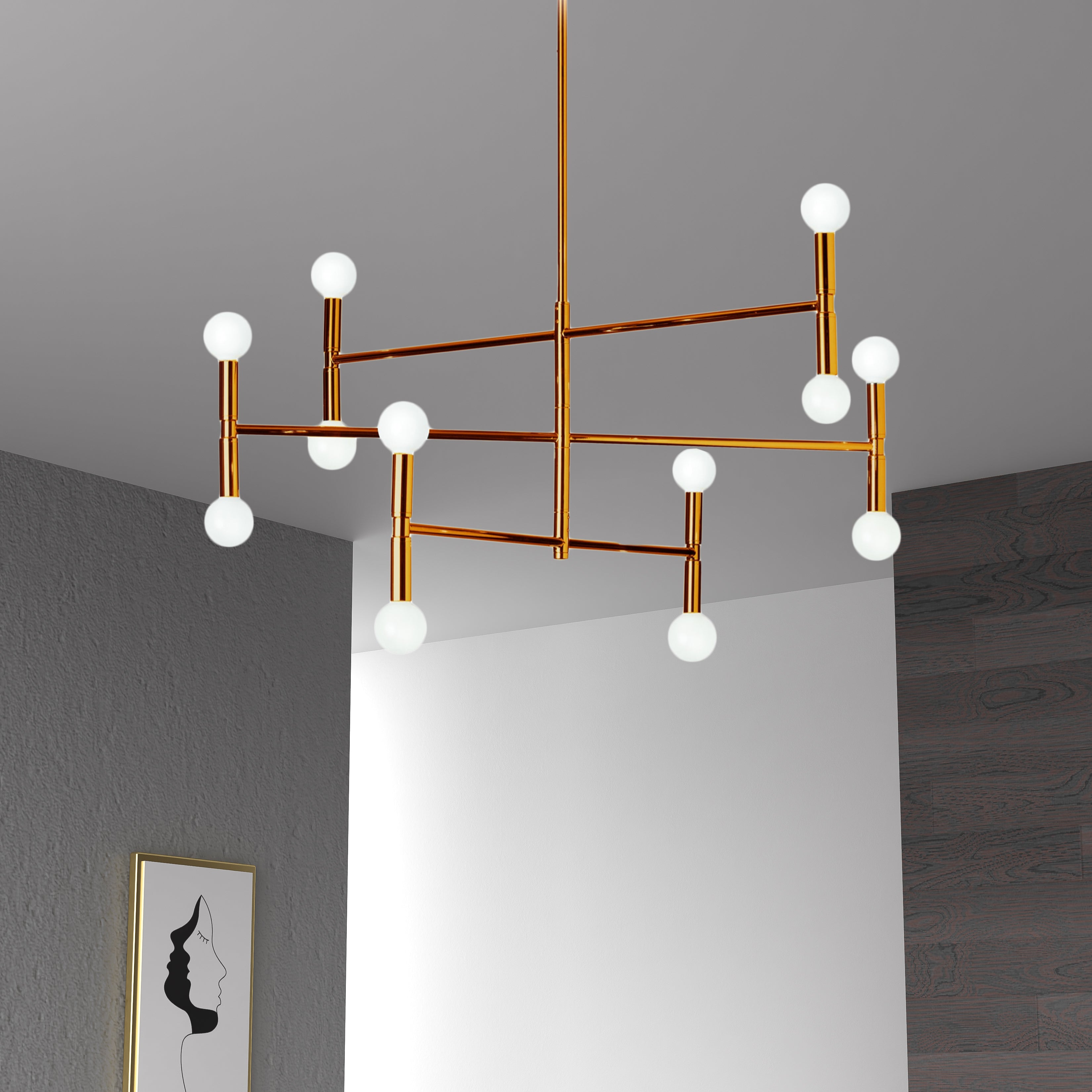 Luminaire suspendu | AVA — 31 po