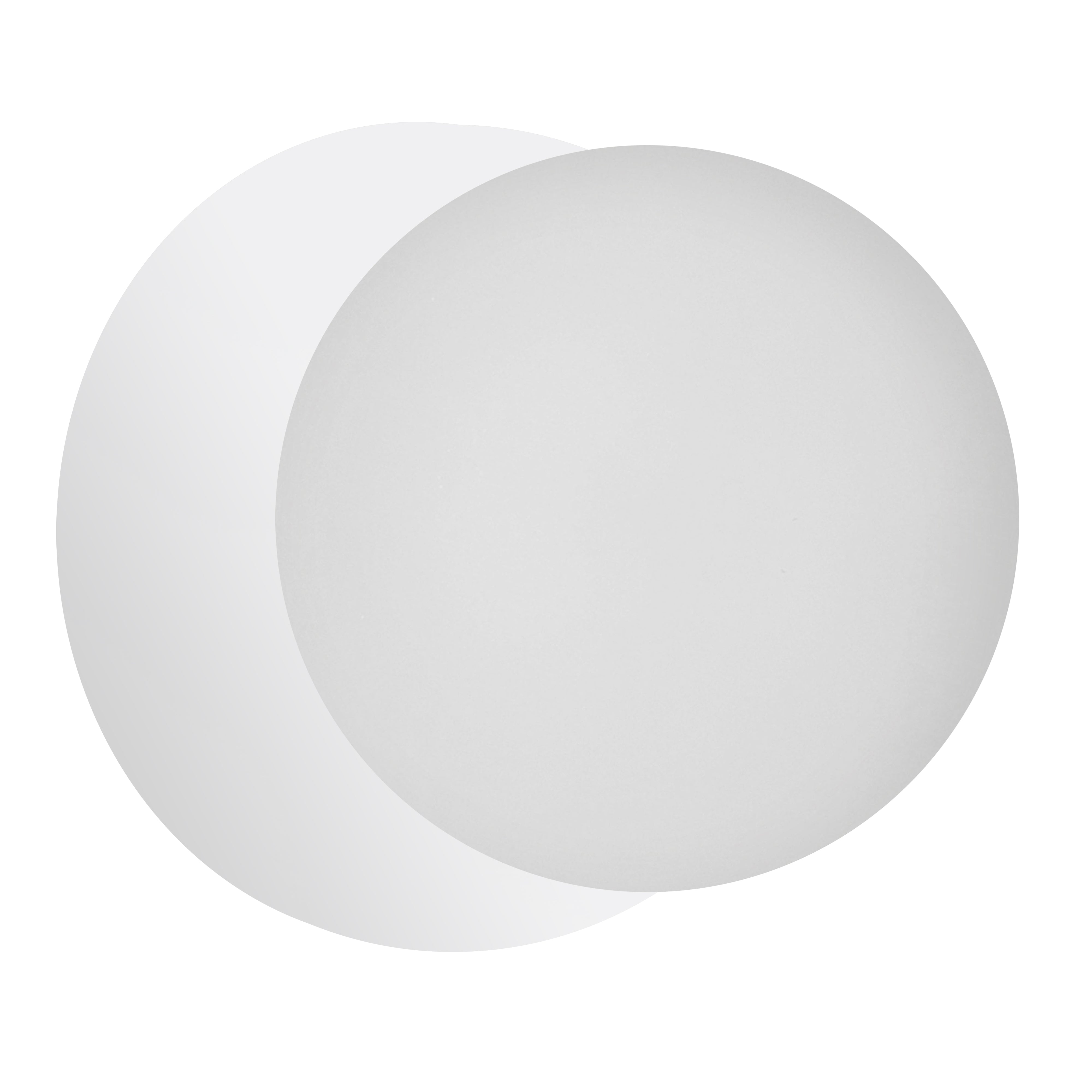 Applique murale Transparent — Blanc mat | BURLAT
