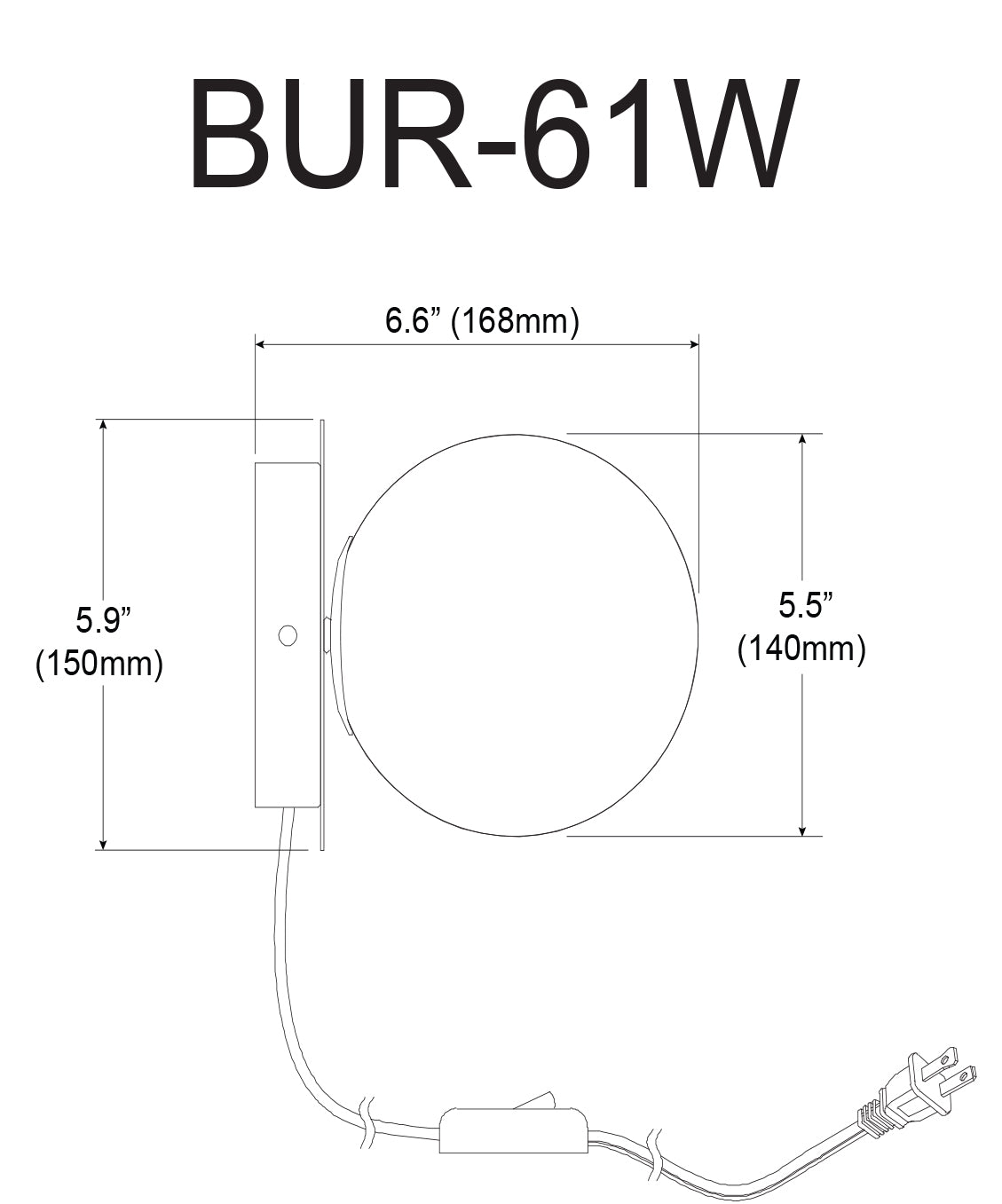 Applique murale Blanc | BURLAT
