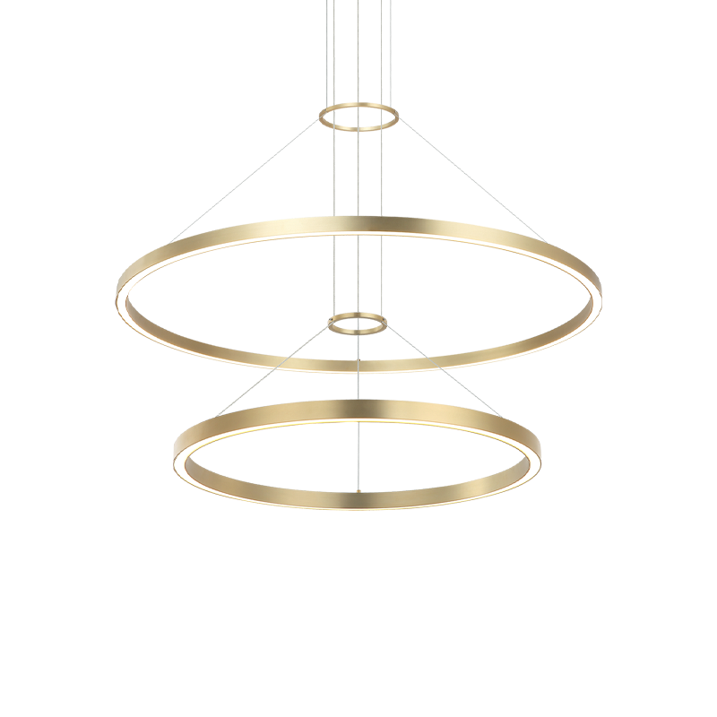Luminaire suspendu | O'HARA - Or brossé