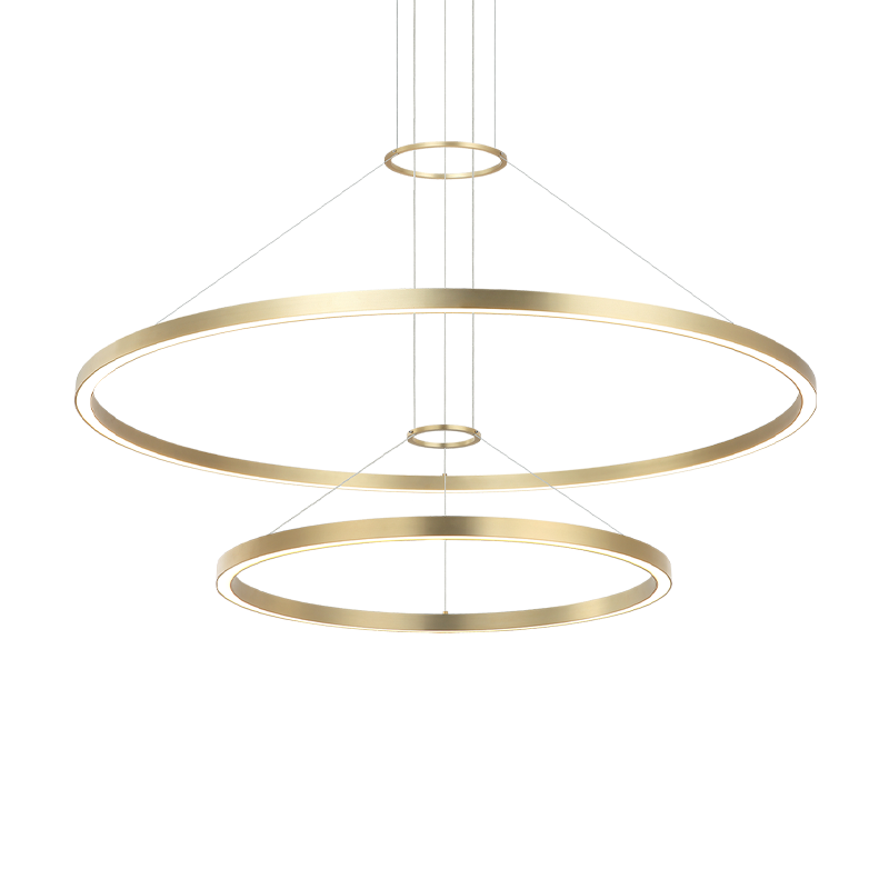 Luminaire suspendu | O'HARA - Or brossé
