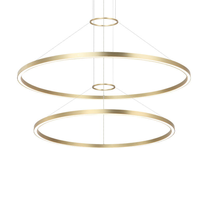 Luminaire suspendu | O'HARA - Or brossé