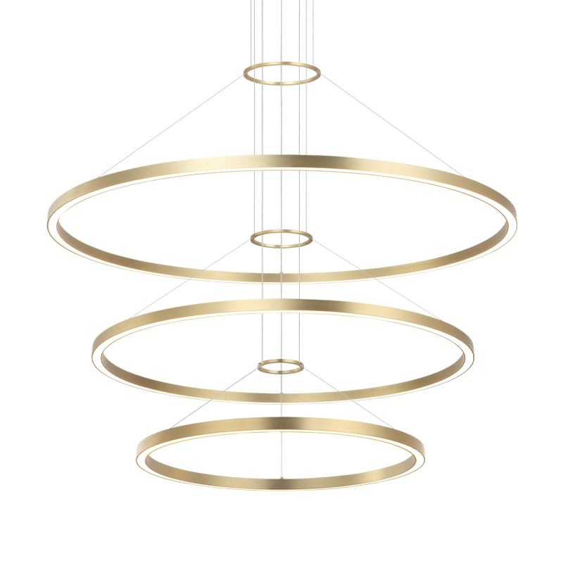 Luminaire suspendu | O'HARA - Or brossé
