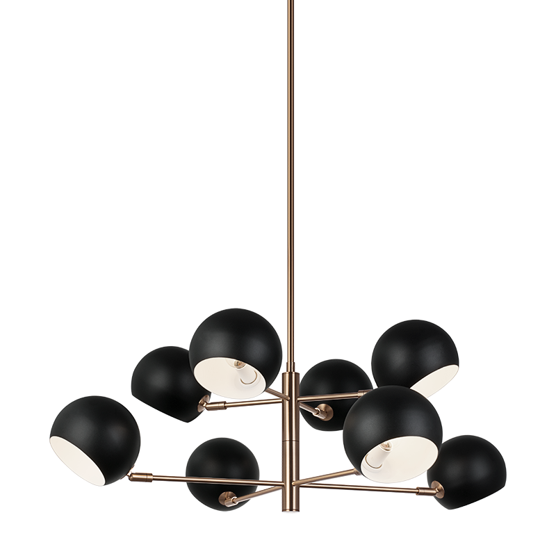 Luminaire suspendu | ORB - Noir
