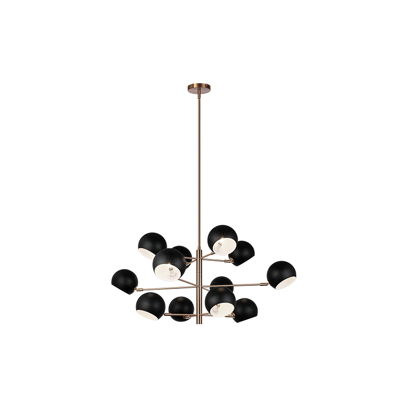 Luminaire suspendu | ORB - Noir