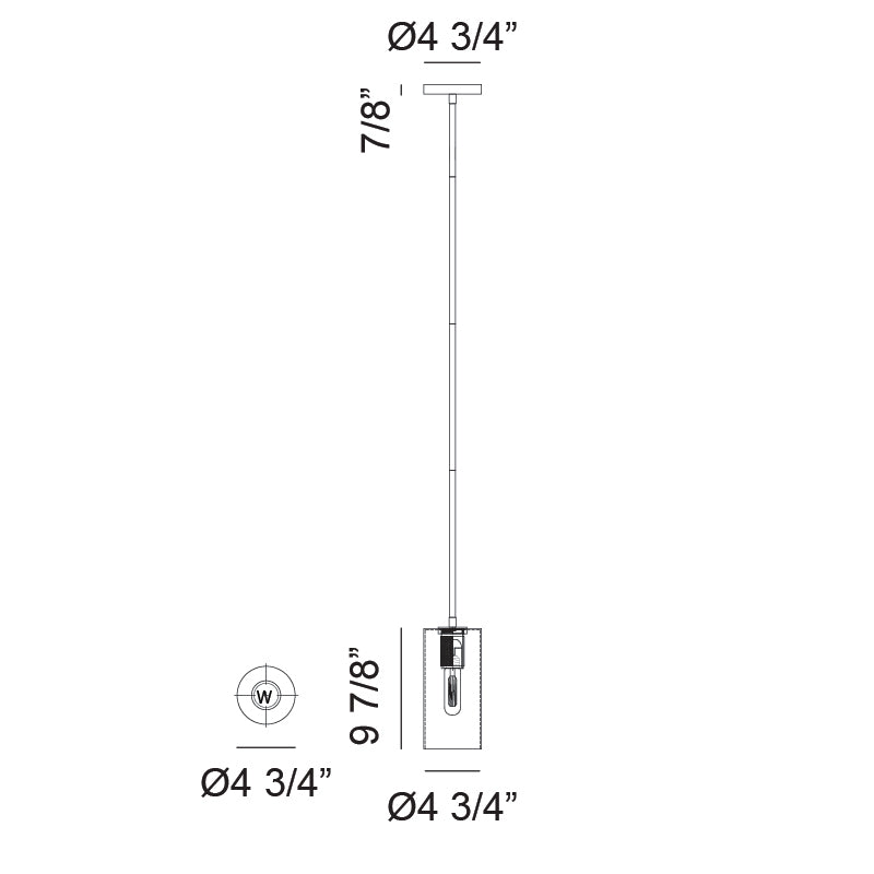 Luminaire suspendu | LINCOLN - Laiton