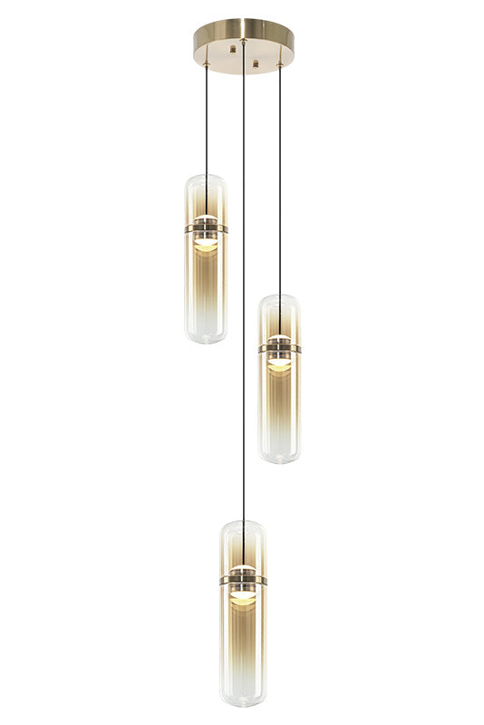Luminaire suspendu | AMULET - Or champagne