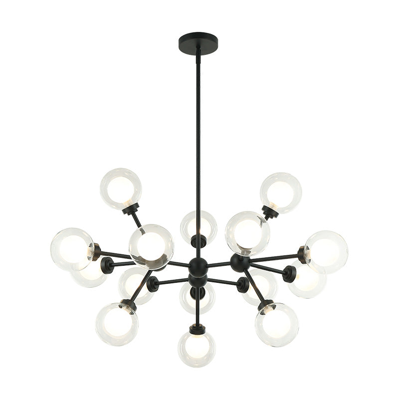 Luminaire suspendu | SOLARIS - Noir