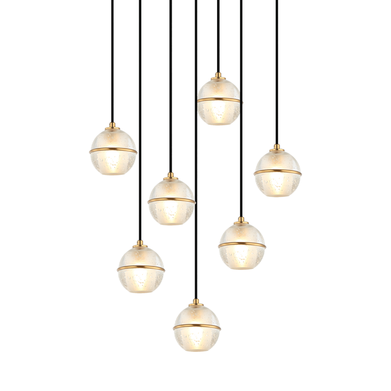 Luminaire suspendu | MISTY - Laiton