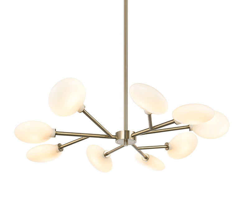 Luminaire suspendu | PEONY - Or champagne