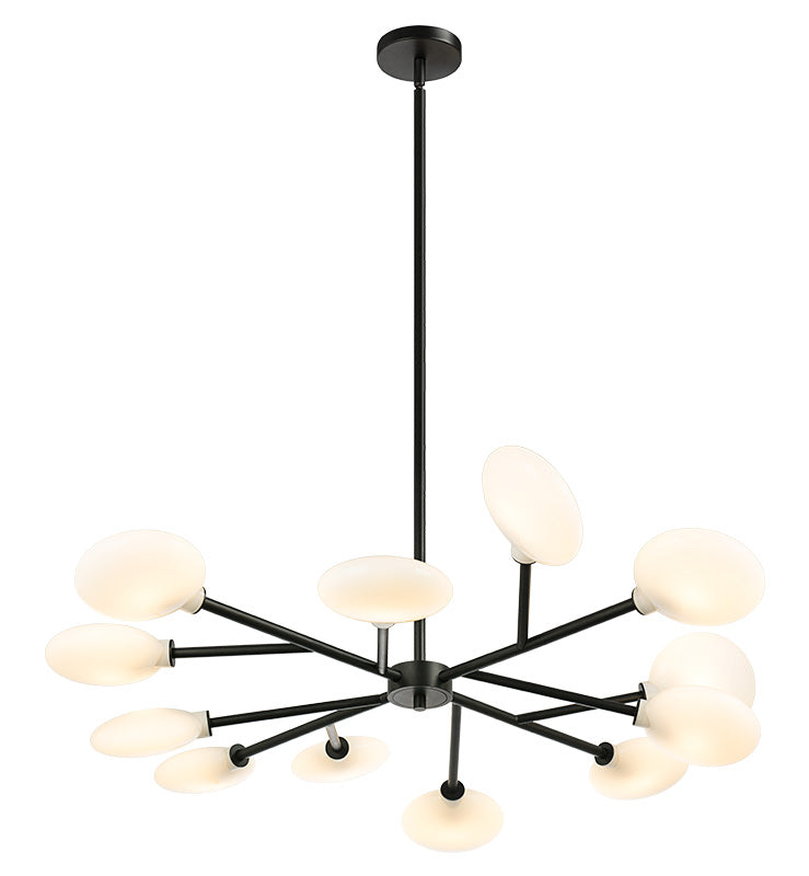 Luminaire suspendu | PEONY - Noir