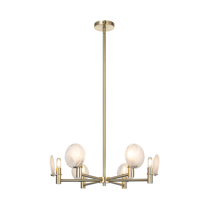 Luminaire suspendu Or champagne | CLOUDBURST - Or champagne