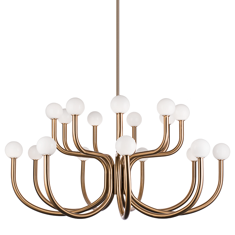 Luminaire suspendu | JOELLE - Laiton