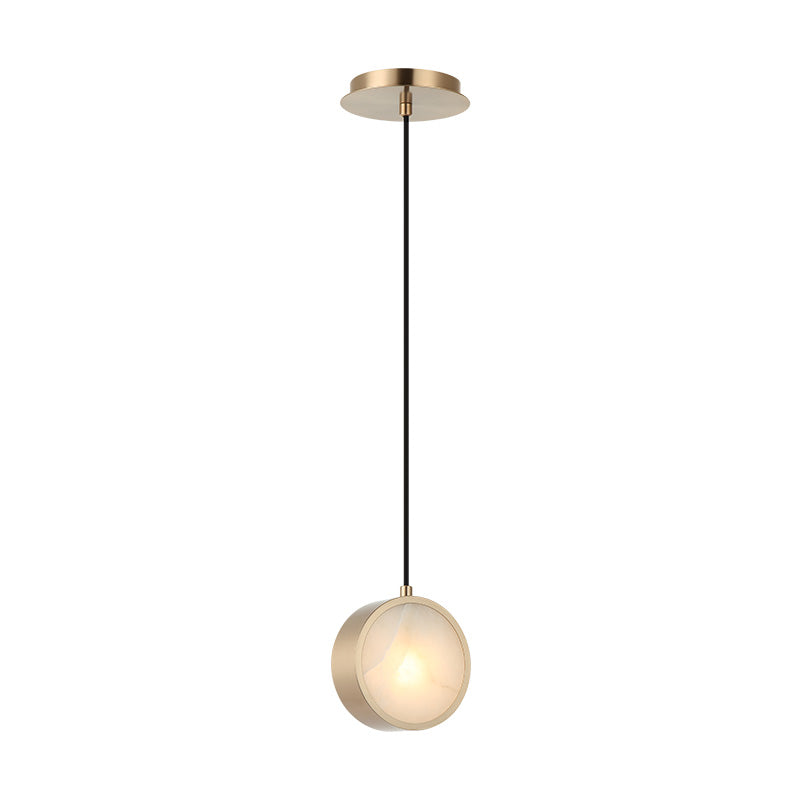 Luminaire suspendu Or champagne | WEATHERTON - Or champagne