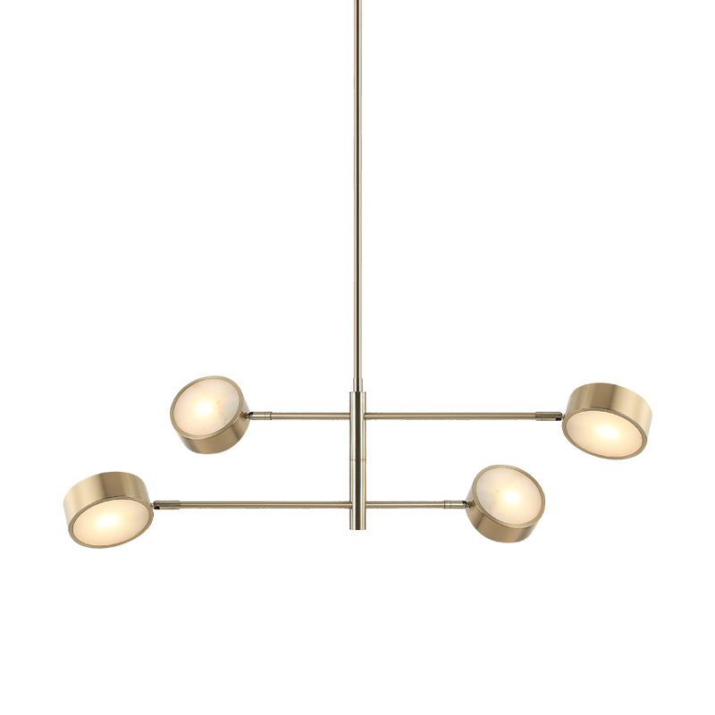 Luminaire suspendu Or champagne | WEATHERTON