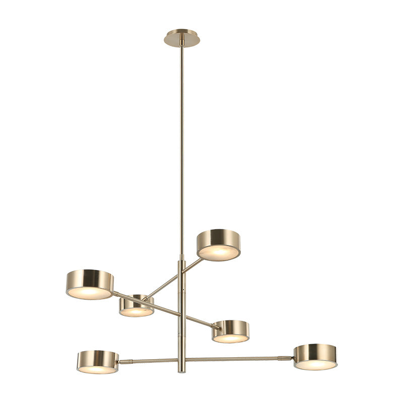 Luminaire suspendu Or champagne | WEATHERTON - Or champagne