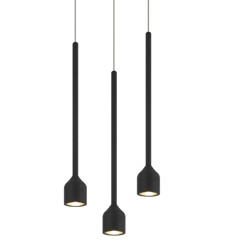 Luminaire suspendu | LUMENAGIO - Noir