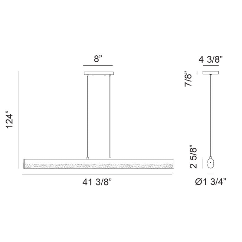 Luminaire suspendu | JUNCTION - Noir