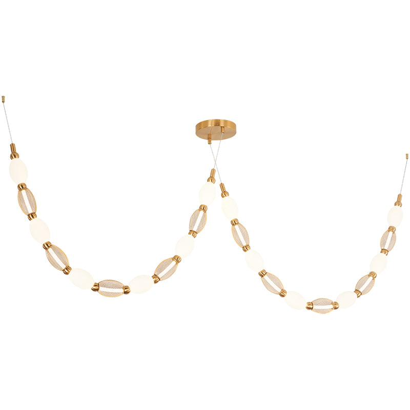 Luminaire suspendu | TENTACLES - Laiton