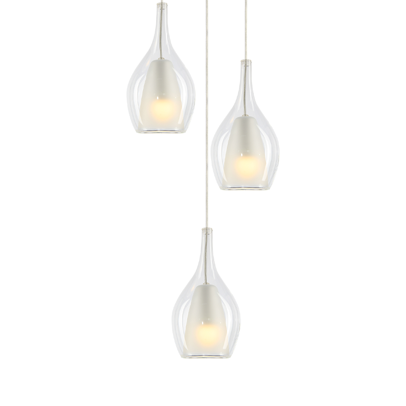 Luminaire suspendu | JERICHO - Chrome