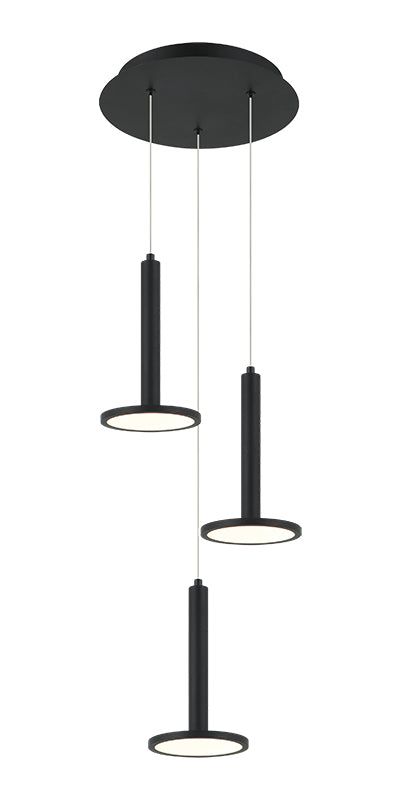 Luminaire suspendu | EXTRATERRESTRIAL - Noir