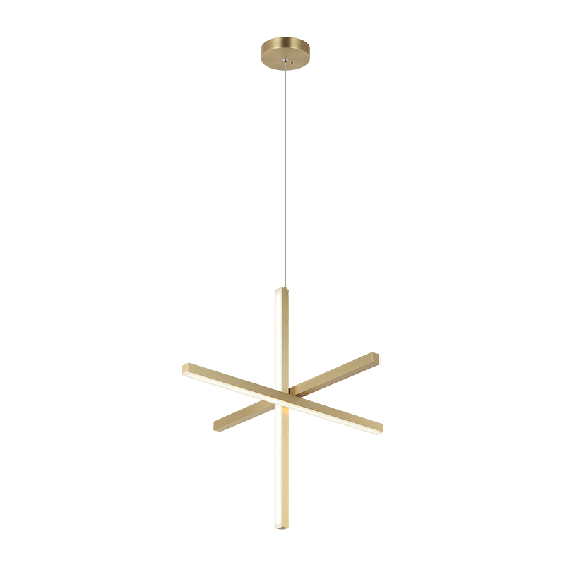 Luminaire suspendu | CROSLEY - Or brossé