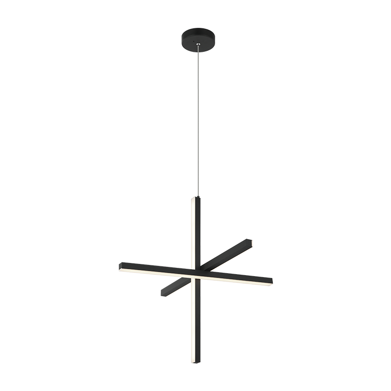 Luminaire suspendu | CROSLEY - Noir