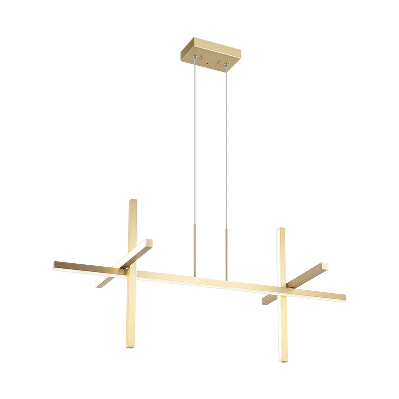 Luminaire suspendu | CROSLEY - Or brossé
