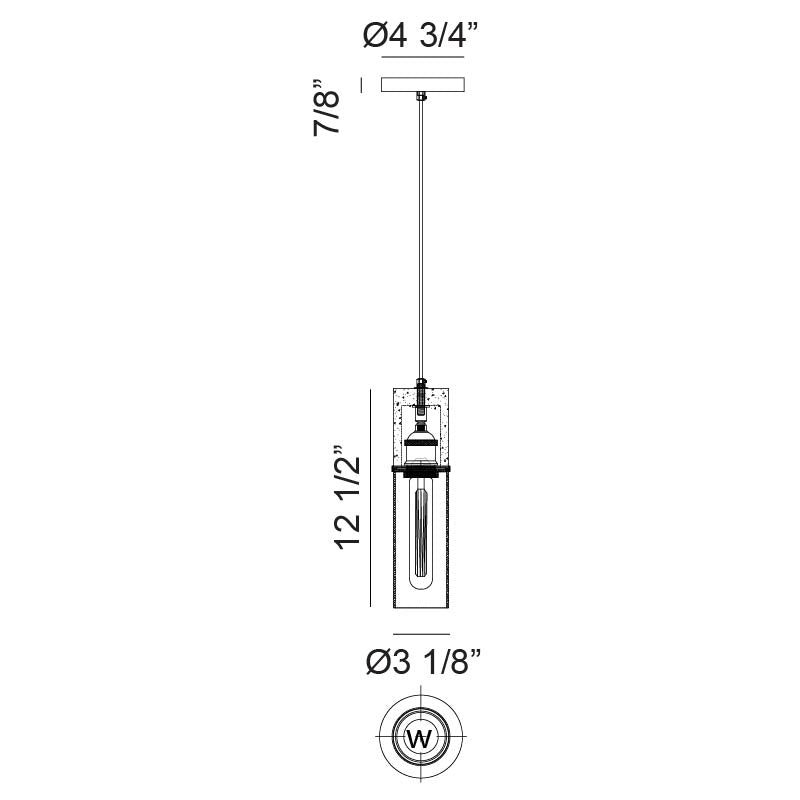 Luminaire suspendu | MARMOR - Laiton et blanc
