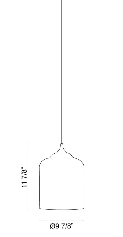 Luminaire suspendu | IRRESISTIBLE ORGANIC CHARM - Fumé